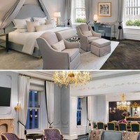 Anda harus merogoh kocek sedikitnya Rp 596 juta per malam untuk menikmati menginap di The Royal Suite, The Plaza, New York City, New York. Kamar hotel ini terinspirasi dari gaya aristokrat rezim Raja Louis XV. Fasilitasnya ada tiga kamar mandi, lift pribadi dan beberapa perabotan berlapis emas 24 karat. Foto: The Plaza New York