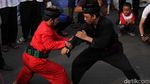 Sambut Petani Kendeng, Begini Aksi Para Pendekar Betawi