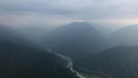 Aset sebenarnya dari Bandara Pakyong adalah pemandangan Himalaya yang luar biasa. Bahkan, PM Modi sempat memujinya dengan berkata, Tenang dan indah! (Narendra Modi/Twitter)  