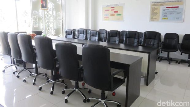 Ruangan sepi di PLBN Skouw