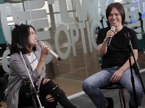 Once dan Shakira Jasmine Bertemu Setelah Rekam Lagu, Kok Bisa?
