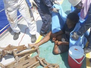 Detik-detik Aldi Life of Pi Diselamatkan Usai Terombang-ambing 49 Hari