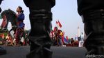 Sambut Petani Kendeng, Begini Aksi Para Pendekar Betawi