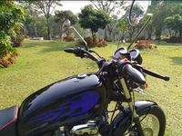 Modif Suzuki Thunder 125 Si Api Biru Pelahap Gunung Salak