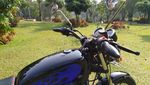 Modif Suzuki Thunder 125 Si Api Biru