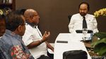 Terkait Pilpres, Gubernur Papua Temui Surya Paloh