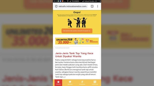 Janji Diblokir, Situs Skandal Sandi Uno Masih Terpampang