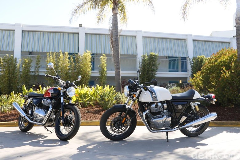 Royal Enfield Continental GT 650 dan Interceptor 650. Foto: Rangga Rahadiansyah Royal Enfield Continental GT 650 dan Interceptor 650. Foto: Rangga Rahadiansyah
