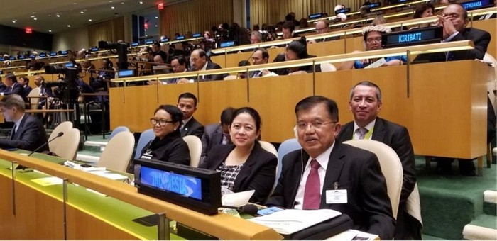 Menko PMK Dampingi Wapres JK di Sidang Majelis Umum PBB ke-73
