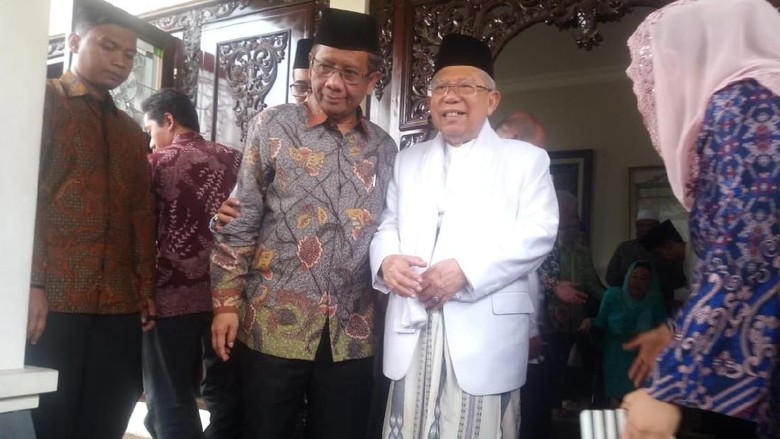 Maruf Amin: Mahfud Md Bagian dari Warga NU Maruf Amin: Mahfud Md Bagian dari Warga NU