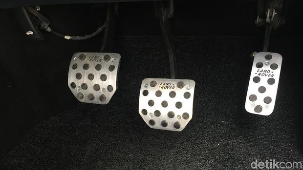 Pedal set aluminium