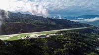 Bandara Pakyong akan melayani daerah terpencil negara bagian Sikkim. Peresmiannya sendiri dilakukan pada hari Senin (24/9) lalu dan menandai tonggak untuk penerbangan di India (Rajiv Srivastava/imazinindia.com/CNN Travel)