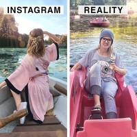 Yang biasanya ditampilkan di Instagram tentu pemandangan nan cantik. Usaha yang dilakukan untuk mencapainya kadang tidak ditunjukkan. Foto: Instagram @geraldinewest_