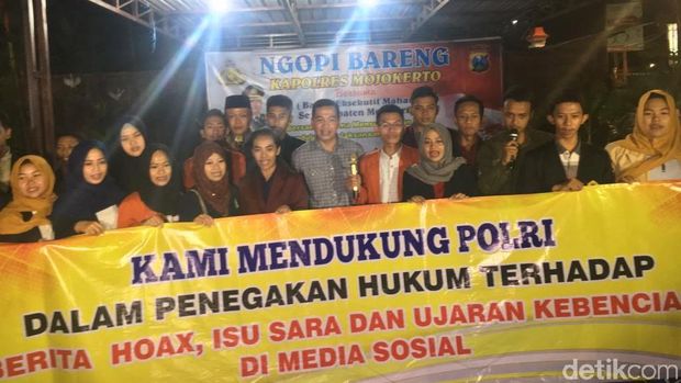 Mahasiswa Diminta Ikut Jaga Keamanan Pemilu 2019 di Mojokerto