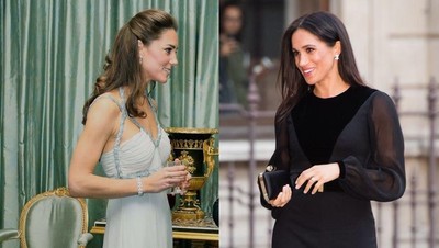 Adu Gaya Kate Middleton Vs Meghan Markle Tugas Solo Perdana, Stylish Mana?