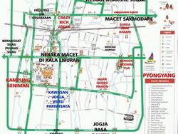 Yogyakarta Lengkapi Kumpulan Peta Lucu Jaksel dkk