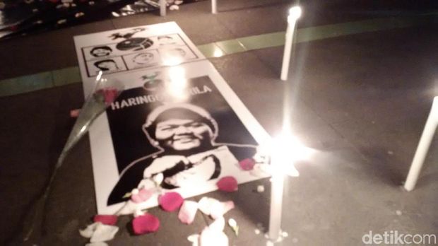 Aksi Lilin di Bandung, Kelompok Suporter Suarakan Perdamaian