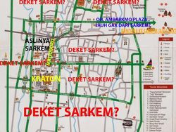 Yogyakarta Lengkapi Kumpulan Peta Lucu Jaksel dkk