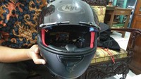 Rencananya, helm yang hingga saat ini masih dalam pengembangan itu akan dibuat massal untuk dipasarkan.