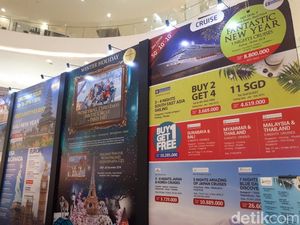 Naik Cruise Cuma 11 Dolar Singapura, Ada di Mega Travel Fair