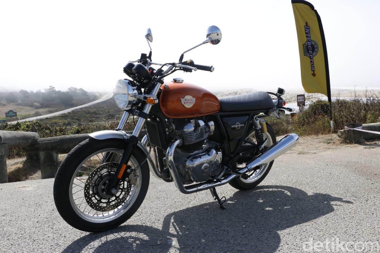 Royal Enfield Interceptor 650 dijajal di jalanan California