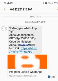 Penipuan WhatsApp Incar TKI 