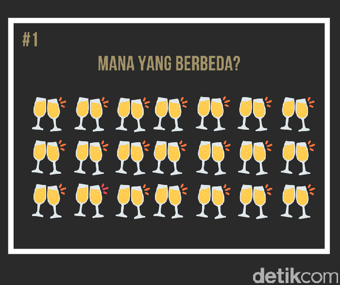 PPT Yang Unik Dan Berbeda Temukan Gambar yang Beda Gagal Berarti Kamu Lelah