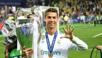 Cristiano Ronaldo pun tak lepas dari korban para penganut Bumi datar yang mencatut namanya sebagai pendukung teori tersebut. Foto: Facebook/flatearthbelievers