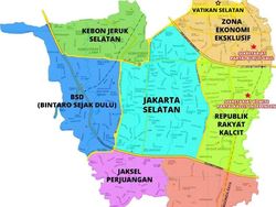Yogyakarta Lengkapi Kumpulan Peta Lucu Jaksel dkk