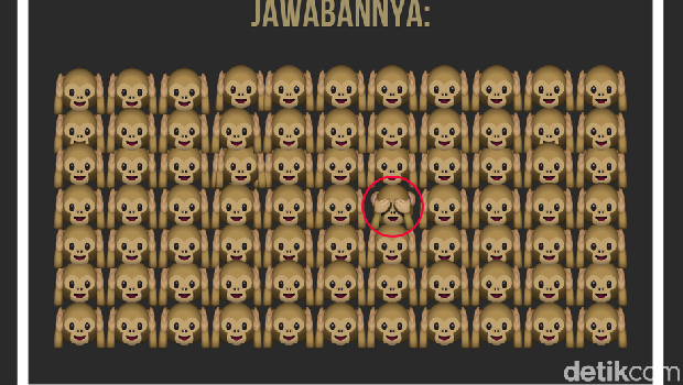 asah otak temukan gambar yang berbeda