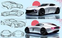 Desain Toyota 2000GT 