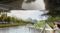 Foto: Kemajuan segi desain terkini, diperbarui pada 26 September. Emil menawarkan kepada masyarakat kegiatan apa saja yang perlu diadakan (Ridwan Kamil/Instagram)