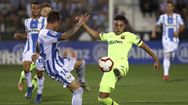 Leganes sempat menghukum Barcelona dalam laga La Liga beberapa pekan lalu.