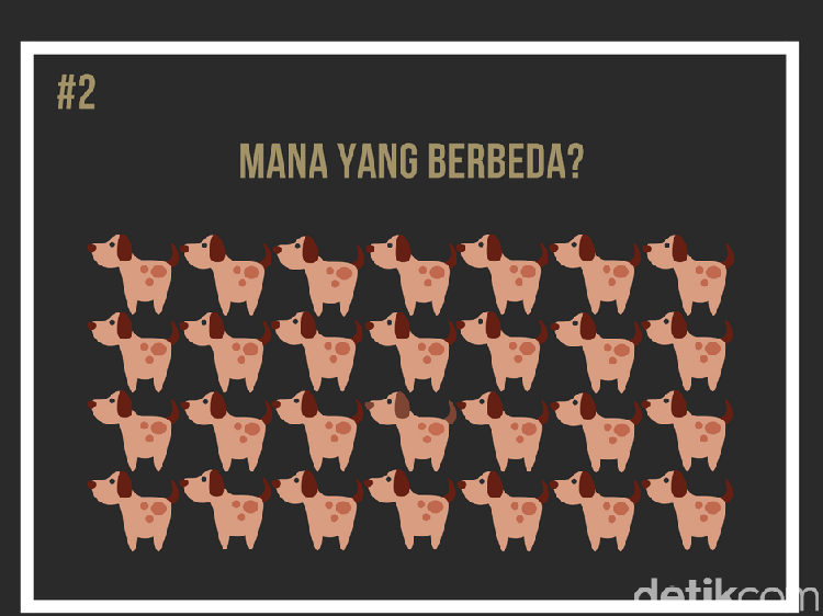 Temukan Gambar yang Beda! Gagal Berarti Kamu Lelah