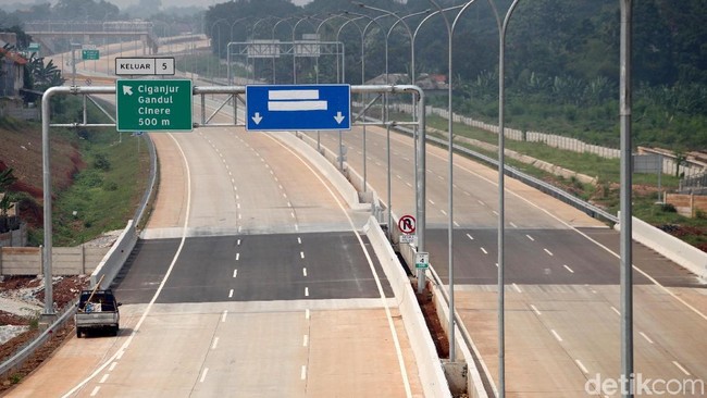 Diresmikan Jokowi, Tol Desari Seksi I Gratis Seminggu