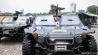 Pameran ini digelar dalam rangka HUT TNI yang ke-73.