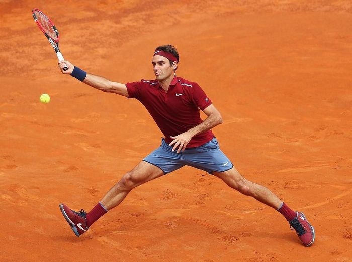 Penampilan terakhir Federer di tanah liat di Roma Masters 2016. (Foto: Matthew Lewis/Getty Images) Penampilan terakhir Federer di tanah liat di Roma Masters 2016. (Foto: Matthew Lewis/Getty Images)