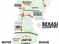 Yogyakarta Lengkapi Kumpulan Peta Lucu Jaksel dkk