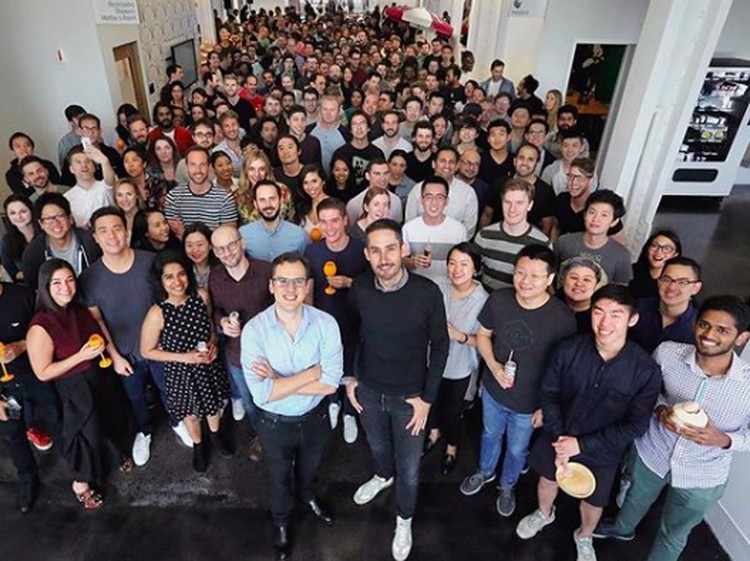 Mike Krieger dan Kevin Systrom Mike Krieger dan Kevin Systrom