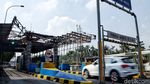 Pasca Kebakaran, Gerbang Tol Pejompongan Kembali Dibuka