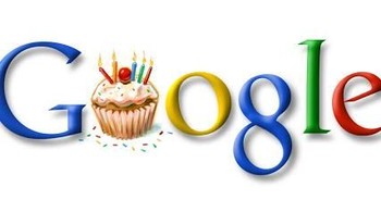 Doodle ini menandai ultah ke-8 Google yang dirayakan pada 27 September 2006. Sejak itu Google tak lagi mengubah-ubah hari ultah. (Foto: Google.com)