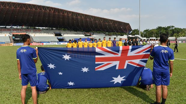 Timnas Indonesia U-16 tak boleh gentar lawan Australia. (