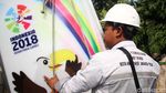 GBK Berdandan Sambut Asian Para Games 2018