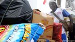 Keriuhan Pasar di Perbatasan Indonesia-Papua Nugini