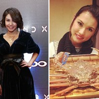 Banyak netizen menyebut Vanesha Prescilla sangat mirip dengan bintang film Jepang, Maria Ozawa. Padahal usia mereka berbeda jauh. Foto: detikfoto, Instagram