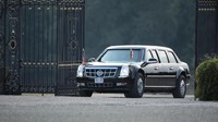 Ini mobil lama Trump, bedanya banyak kan? Foto: Getty Images/Dan Kitwood