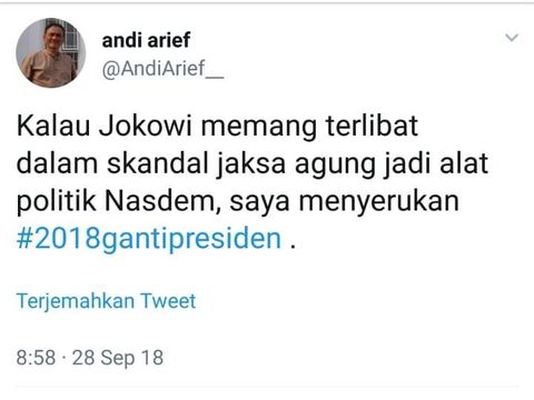 Kader Pindah Partai, PD Tuduh Jaksa Agung Jadi Alat Politik Nasdem