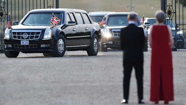 Mobil digunakan Trump saat kunjungan ke Inggris