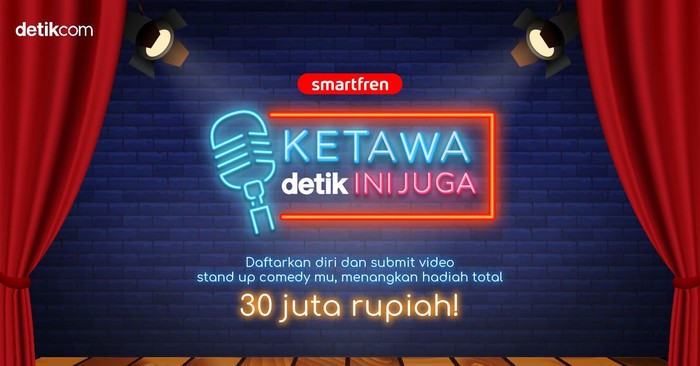 Ikut Kompetisi Ketawa Detik Ini Juga Yuk, Hadiah Puluhan Juta Menantimu