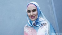 Kartika Putri saat ditemui usai mengisi acara Brownis di Trans TV, Jakarta Selatan pada Kamis (27/9). Pool/Palevi S/detikFoto.